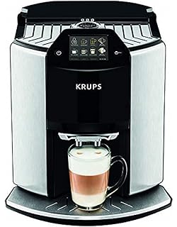 Krups Espresseria Ea9010 Bean To Cup Coffee Machine Silver Black