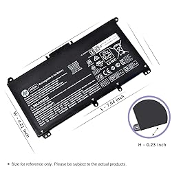 HP HT03XL HSTNN-IB8O HSTNN-UB7J Laptop Battery