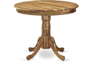 East West Furniture Kitchen Table, 36x36 Inch, ANT-ANA-TP