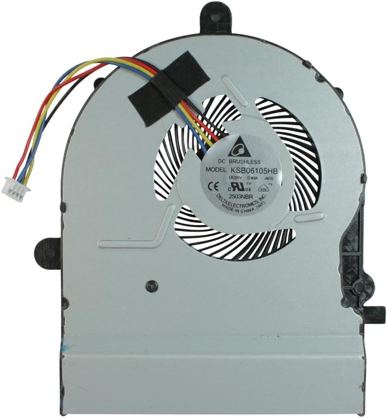 Power4Laptops Replacement Laptop Fan for Asus A501L, Asus K501LX, Asus K501UX, Asus V505L