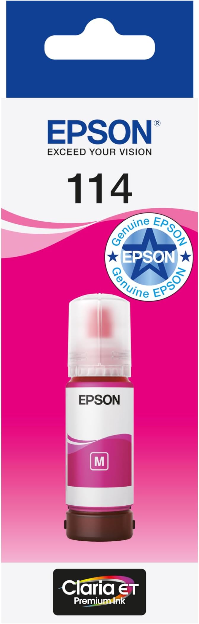 Epson Magenta Ink 70 ml EcoTank 114 Compatible