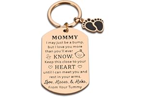 KINMES New Mom Gifts for Women, Mom Mother Mommy to Be Gifts, Mothers Day Gifts for Mom Pregnancy Pregnant Gifts for First Time Mom Women, Expecting Mother Christmas Gift Baby Shower Wife Gifts from Husband