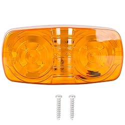 ECOTRIC LED Trailer Marker 4" x 2" Bullseye Lights