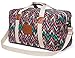 Malirona Canvas Weekender Bag Travel Duffel Bag for Weekend Overnight Trip