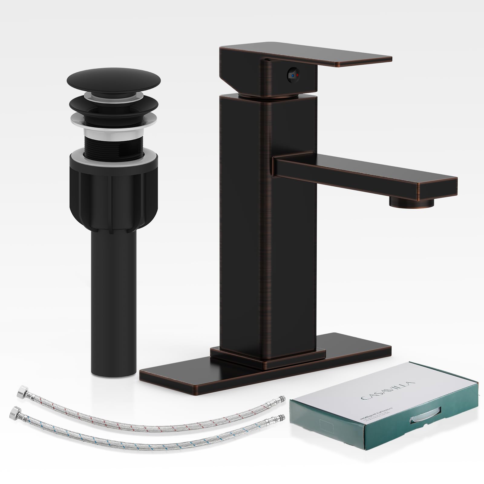 Casavilla Bathroom Sink Faucet, Oil Rubbed Bronze