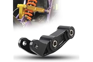 ABCERRSI Dirt Bike Rear Shocks Progressive Suspension Link,3/4"" Adjustable Motorcycle Suspension Linkage for Sur Ron Light Bee S X(Black)