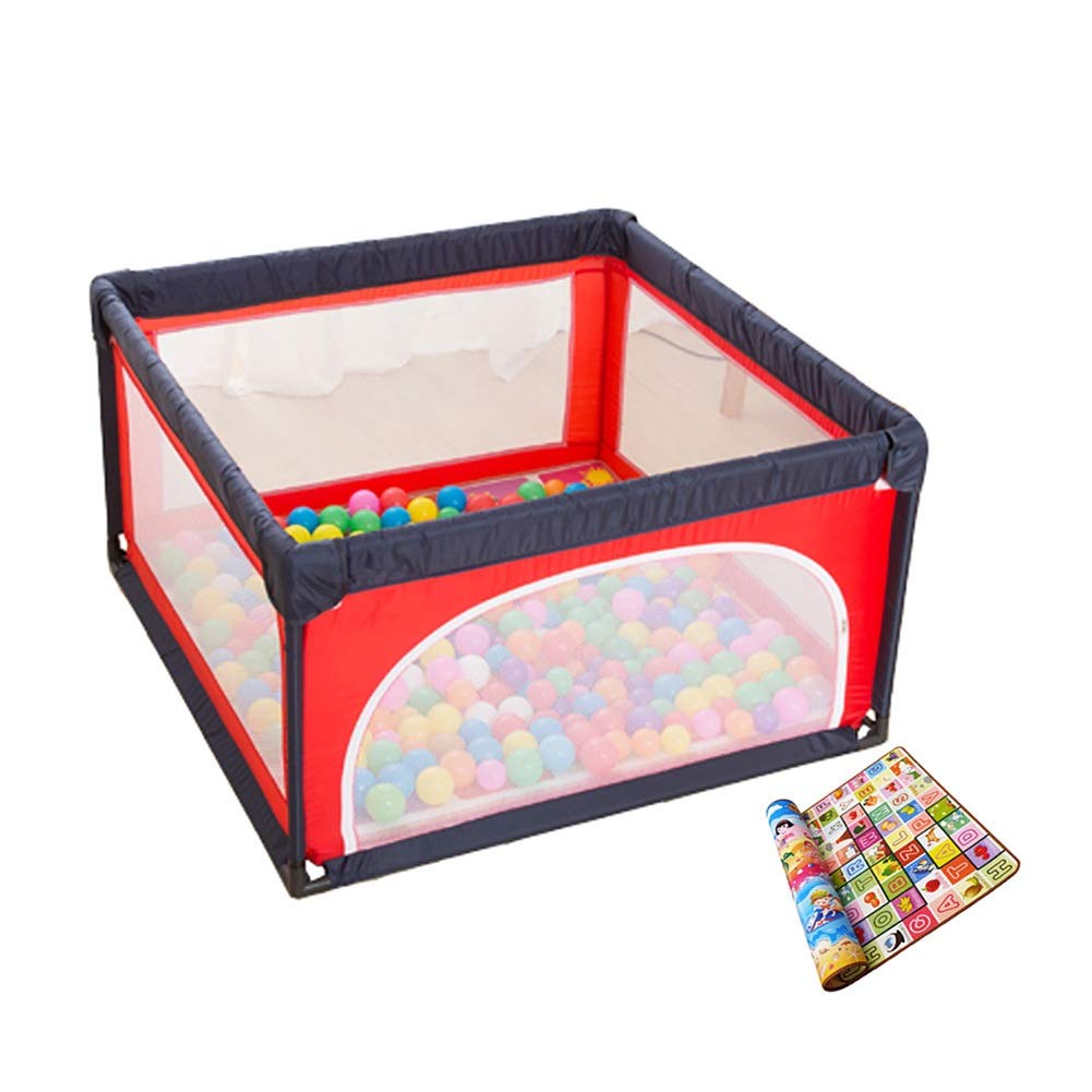 上品 ベビーゲート グリーン 1x100cm ベビープレイペン コンパクトで最高の12パネルベビープレイガード 幼児と赤ちゃん用 グリーン ポータブルセーフティーキッズ 1x100cm 通気性の良いメッシュ付き ベビープレイペン B07kfk7y9f 屋内外用 でおすすめアイテム