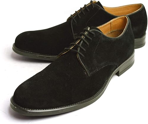 Amazon 本革 ブーツ メンズ デザート スニーカー チャッカ 短靴 カジュアル シューズ ショート プレーントゥ スウェード スエード 防滑 大人 紳士靴 Leon レオン レースアップシューズ