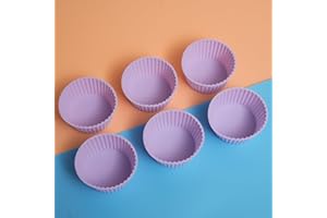 Reusable Silicone Cupcake Liners, Silicone Baking Cups, Nonstick Easy Clean Pastry Muffin Liners for Party Halloween Christma