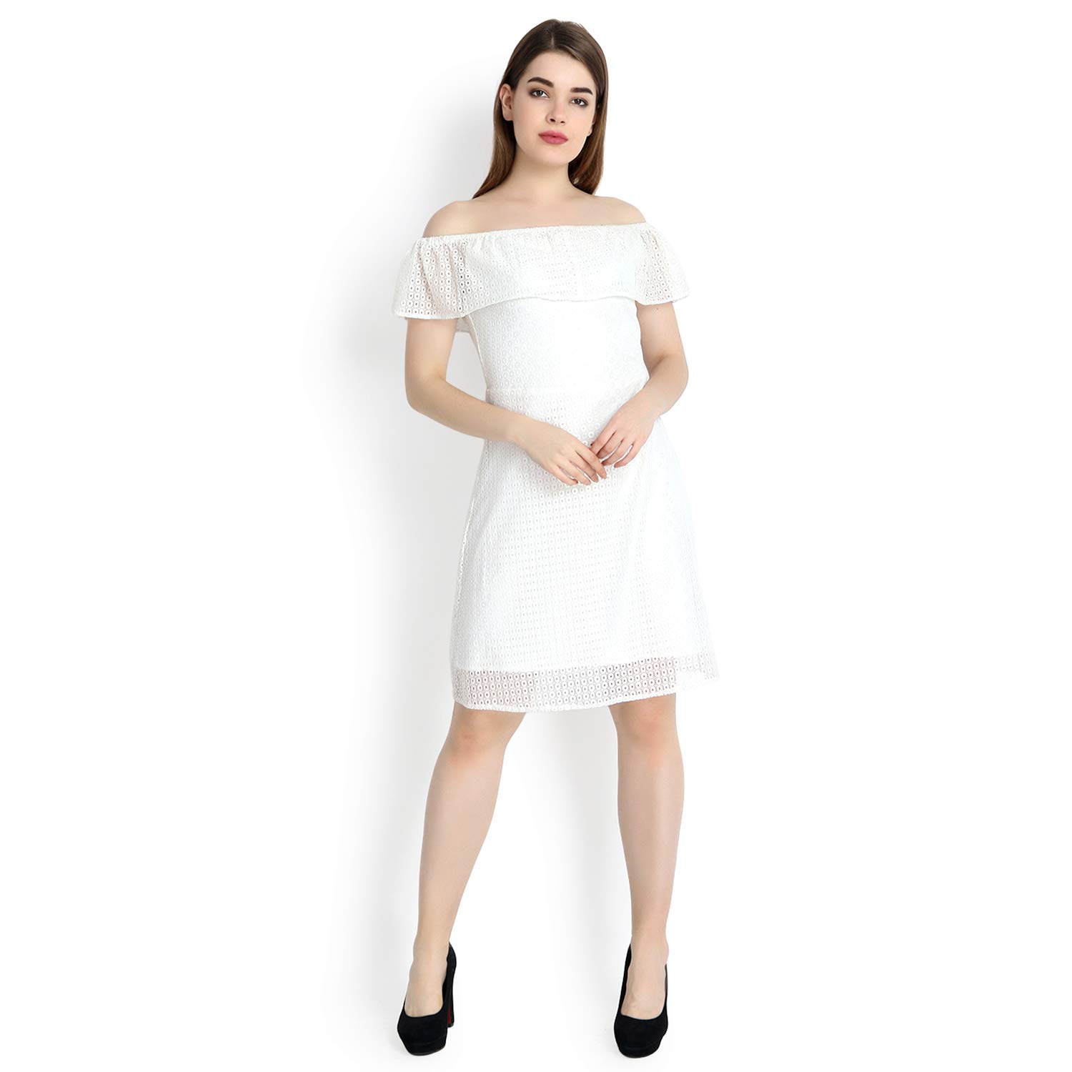 women in white dress