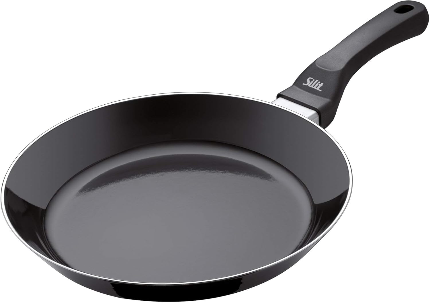 Silit Frying Pan Uncoated Ø 28cm Black Professional Made in Germany