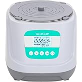 LABHOUSE Digital Water Bath Magnetic Stirrer, 2.4L, Fixed Low Speed | Thermostatic RT+8&deg;C to 90&deg;C, magnetic stirring, 1 opening, anti-dry protection, for lab heating