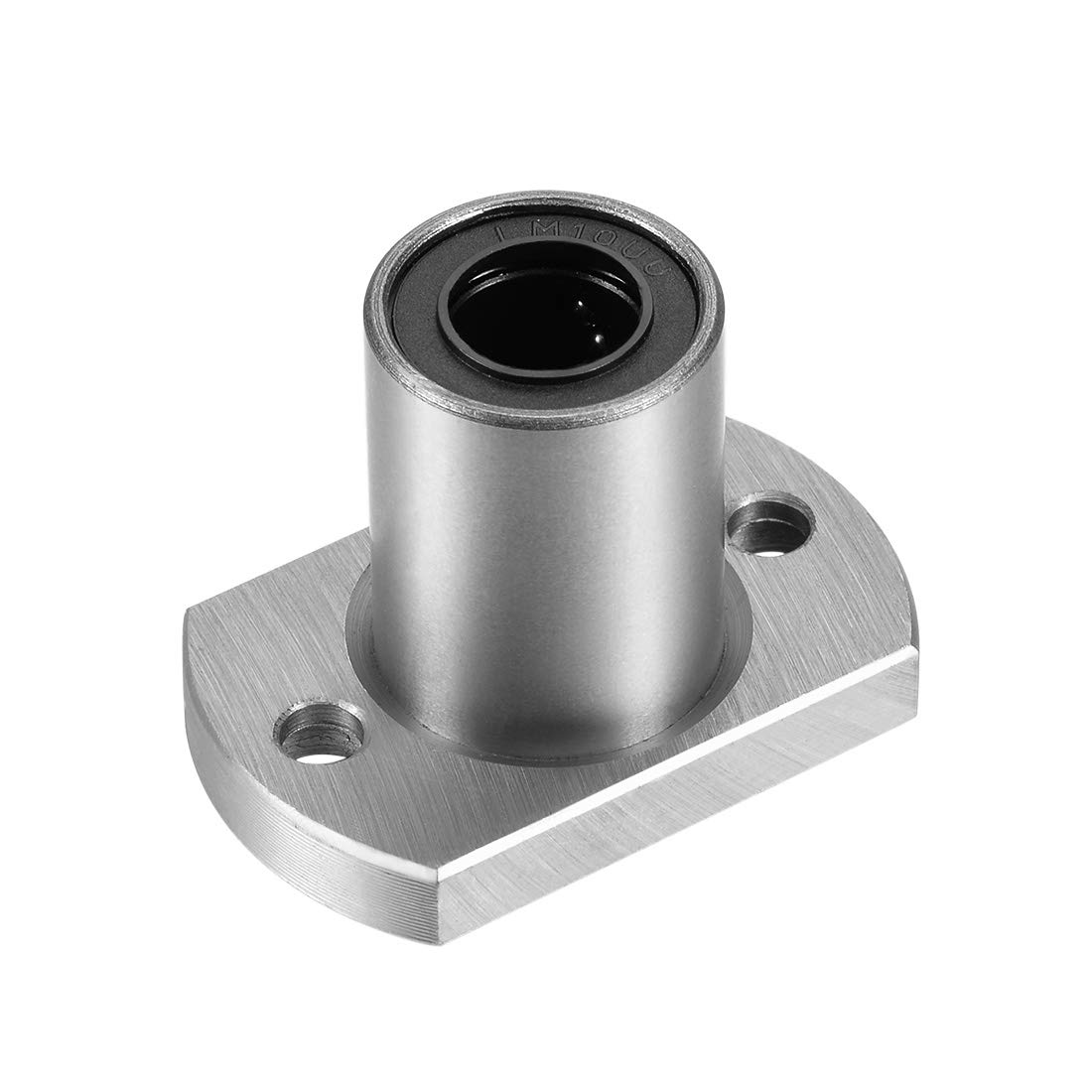 sourcing map LMH20UU Two Side Cut Flange Linear Ball Bearings, 20mm Bore Dia, 32mm OD, 42mm Length