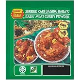 BABA'S Malaysia Best Brand Hot & Spicy Meat Curry Powder BABA Vege Origin Serbuk Kari Daging Pedas Halal 1 Pack x 250g 8.82oz