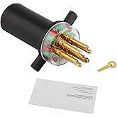 7-Way Round Pin Tractor Trailer Light Tester One-Man Testing Replace# 7865L