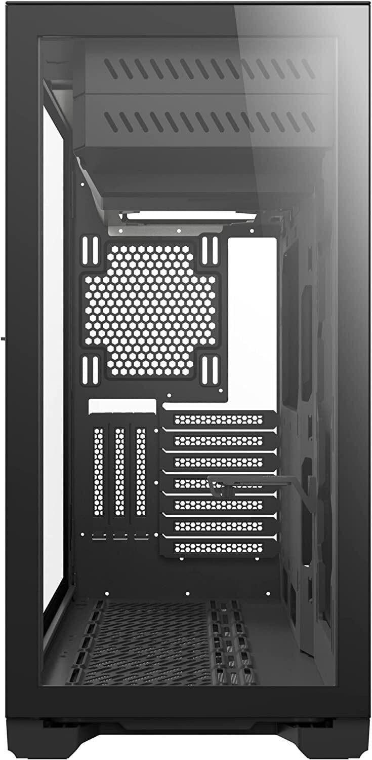 Antec Performance Series P120 Crystal E-ATX Mid-Tower Case, Tempered Glass Front & Side Panels White Led USB3.0 X 2, Aluminum Vga Holder Included - PC