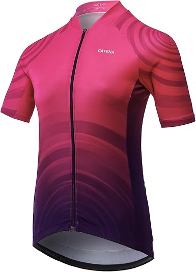 running in cycling jersey