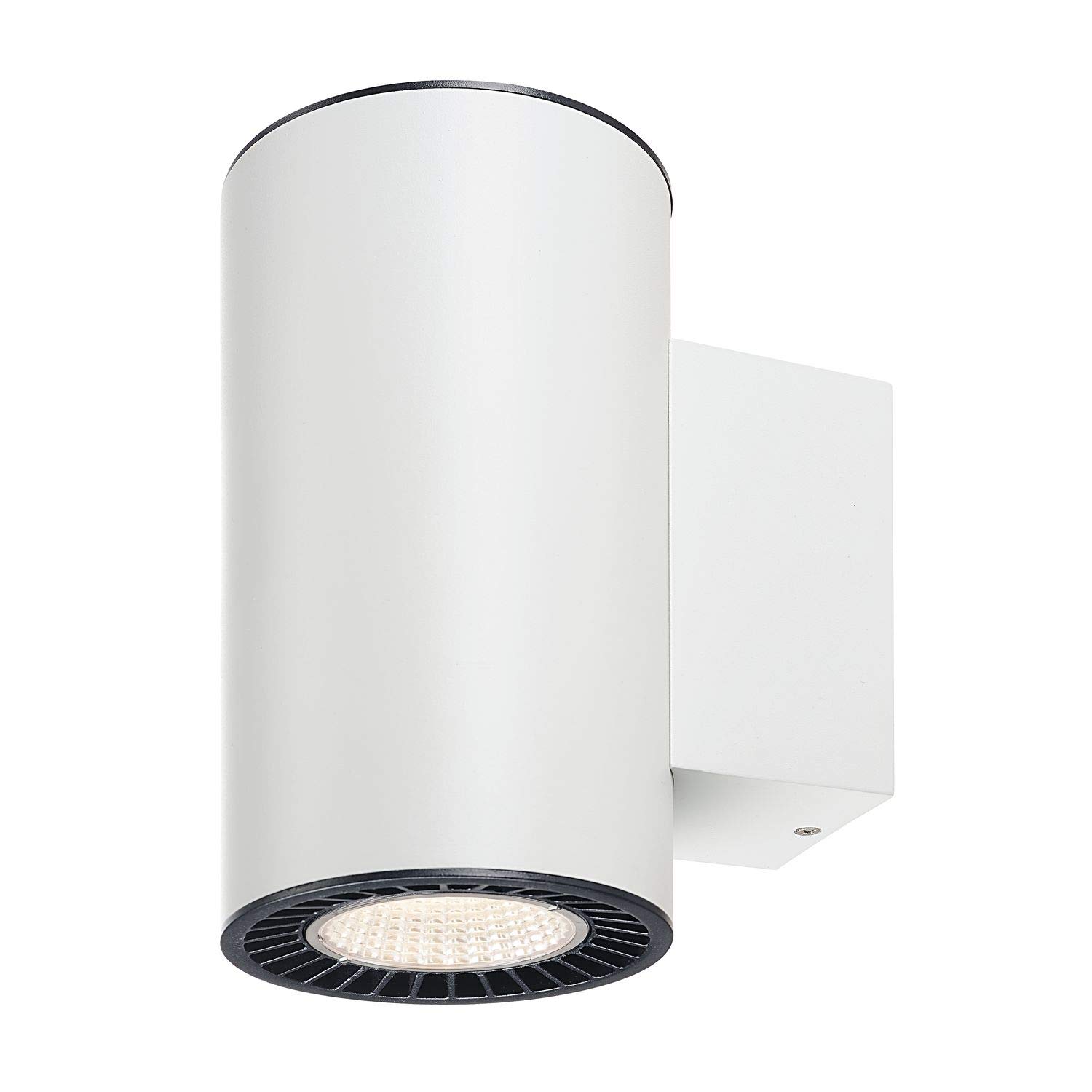 SLV Supros Aluminium Wall Light, Aluminium, White, Warmweiße Ausleuchtung