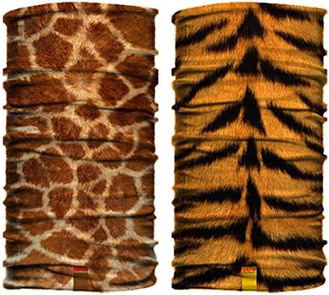 Animal Giraffe Bengal Tiger Uv Protection Fishing Buff Mask Scarf Bandana Headband Headwear an0405 Headface Biker Bb Gun Fishing Angler Extreme Motocross