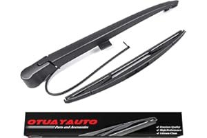 OTUAYAUTO Rear Windshield Wiper Arm Blade Set - Replacement for Chevy Suburban Tahoe 2007-2014, Cadillac Escalade, GMC Yukon 2007-2014 Accessories OEM 15277756 Blade:12"