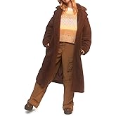 Forever 21 womens Plush Drop-sleeve Coat
