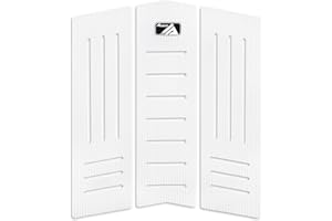 AQUBONA 3pcs/6pcs Stomp Pad Surfboard EVA Traction Pad with 3M Adhesive Professional Tail Pad/Applies All Boards - Surfboard, Shortboard, Longboard, Skimboard, Snowboard/Black