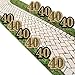 Big Dot of Happiness Adult 40th Birthday - Gold Lawn Decorations - Outdoor Birthday Party Yard Decorations - 10 Piece