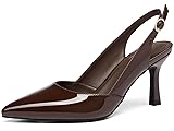 Rilista Women's Slingback Kitten Heels Closed