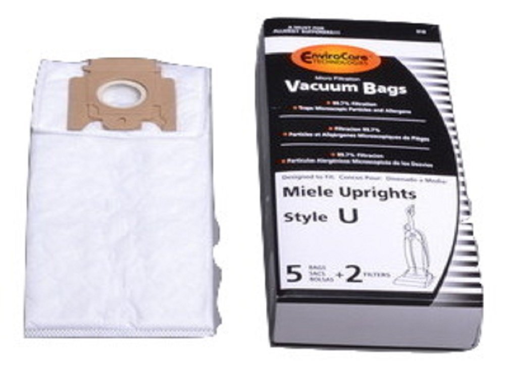Miele 7000 Series Upright Vacuum Cleaner Type U Hepa Bag 5 Pk Generic Part # 210
