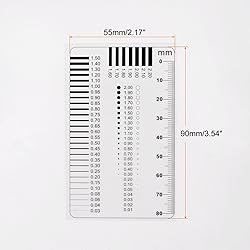 HARFINGTON 5pcs High Precision SEC Size Estimation