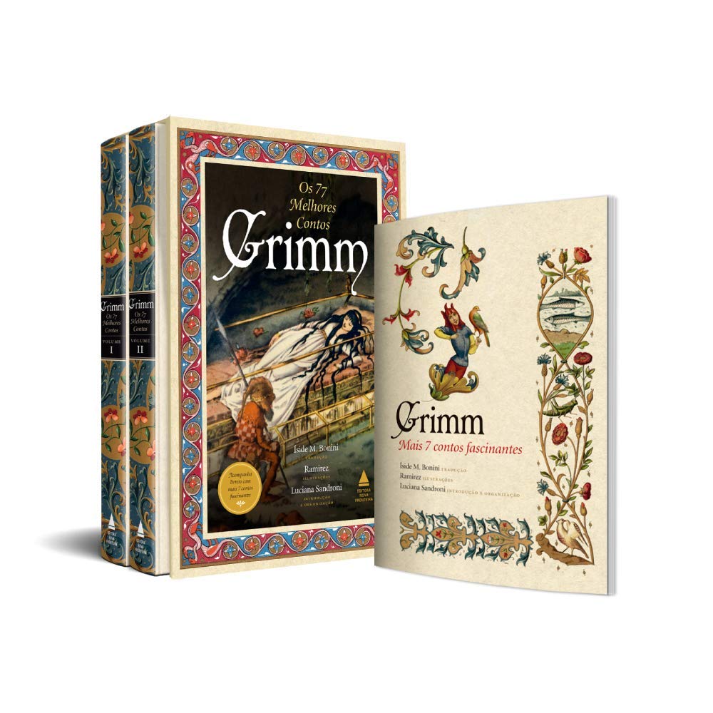 Livro 'Box Os 77 melhores contos de Grimm' por Irmãos Grimm