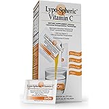 Lypo–Spheric Vitamin C – 30 Packets – 1,000 mg Vitamin C & 1,000 mg Essential Phospholipids Per Packet – Liposome Encapsulate