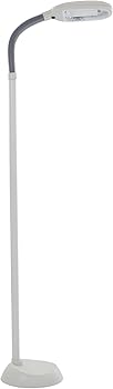 Lavish Home 72-0820 Natural Full Spectrum Sunlight Therapy Reading and Crafting Floor Lamp