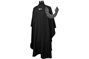 The Weighted Cape 1.5lb Kids Cape (Ages 3–8) – Weighted Hair Cutting Barber Cape with Elastic Collar, Waterproof Salon Cape for Added Comfort, Perfect for Barber & Hairstylist (52 x 36 in)