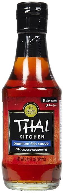 Amazon Com Thai Kitchen Fish Sauce 6 76 Oz Barbecue Sauces