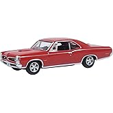 Oxford Diecast 1966 Pontiac GTO Montero Red 1/87 (HO) Scale Diecast Model Car 87PG66002