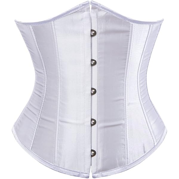 Luvsecretlingerie Heavy Duty 26 Double Steel Boned Waist Training Cotton Overbust Tight Shaper Corset #8951-TC At Women's Clothing Store