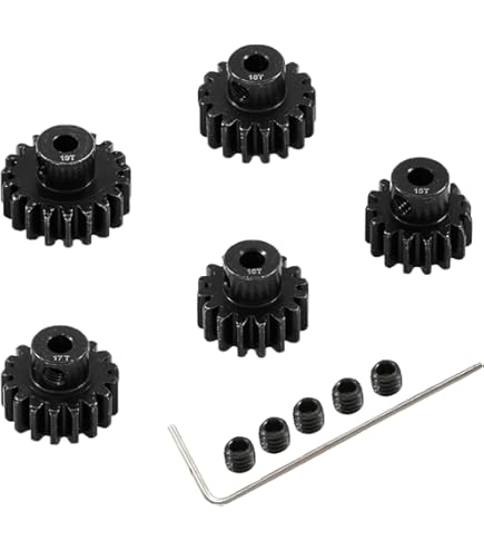 mi＆ko様 Amazon.com: JR G13, 8T Pinion Gear Set - Carbon Reinforced/Tamiya