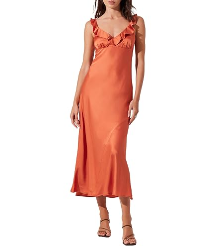 astr the label orange dress Women's Gala Dress, red Pink Floral, L at Amazon Women's Clothing store Choose Option:30x32 Merlot Majesty Dress' a Flattering and feminine related:codami-mini-dress-abstract-leo-spot