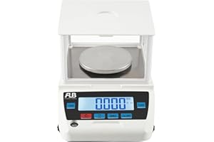 FLB FORELIBRA Lab Analytical Balances High Precision Gn CT Unit 0.001g Accuracy Digital Electronic Scale 1mg with Calibration and Windshield (300g0.001g)
