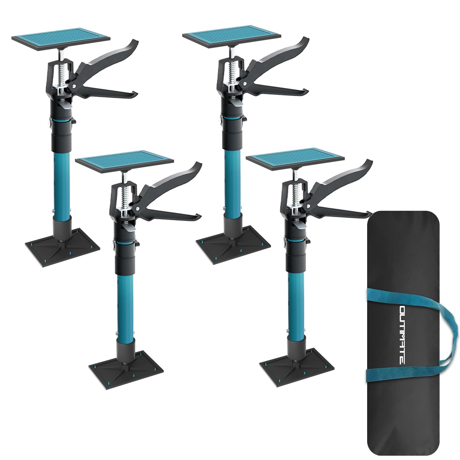 PenRux 2Pcs Cabinet Jack Support Pole, 50‑115cm Adjustable Height 3rd Hand Support - View #10