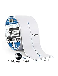E-SDS RV Roof Tape 4" x50' with Rubber Roller, RV