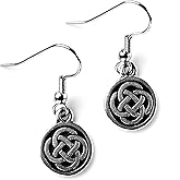 Celtic Knot Dangle Earrings
