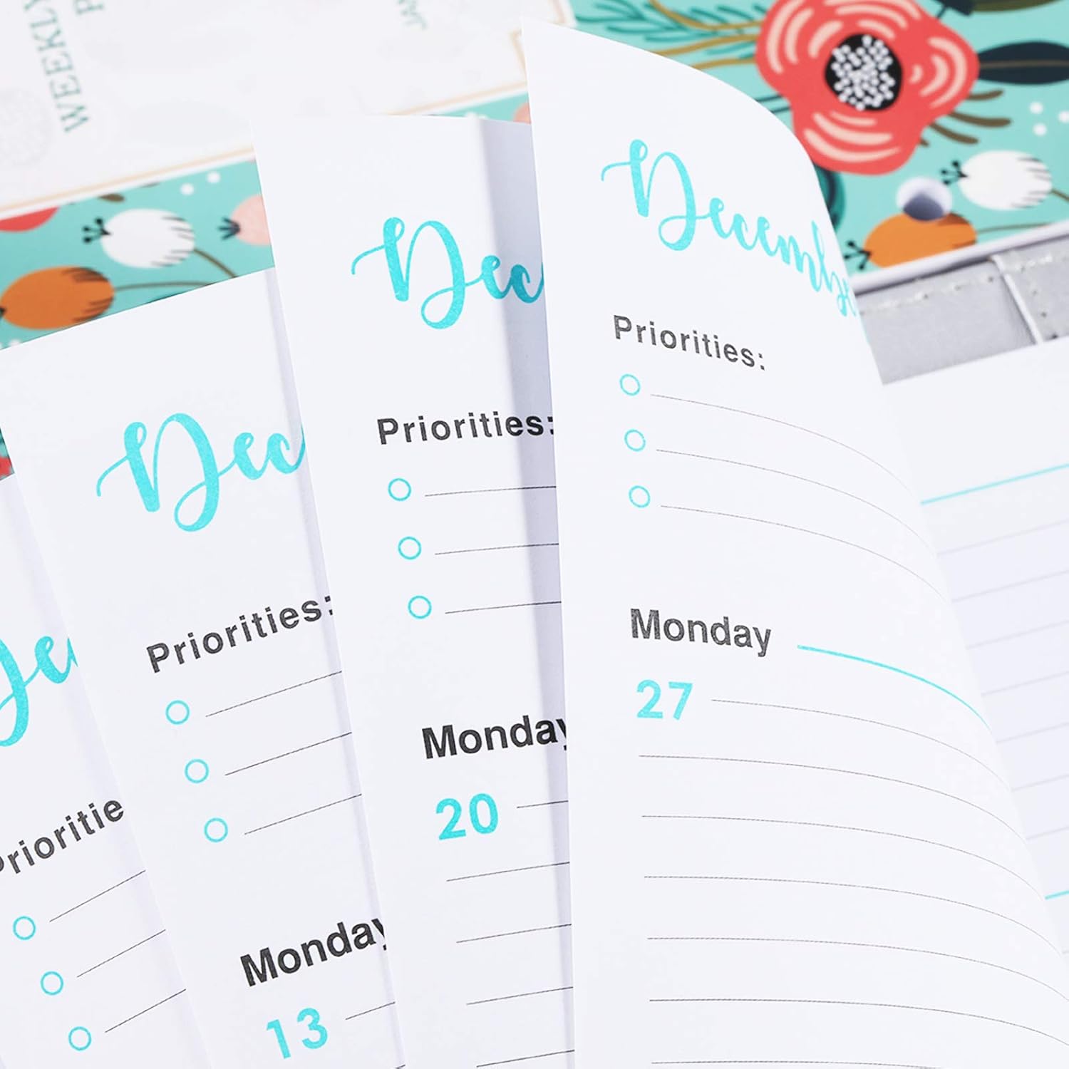 2021-2022 Planner Refill - 6-Hole Punched, 5.5" x 8.5" (including tabs), Planner refill/Inserts, July 2021-June 2022 : Office Products