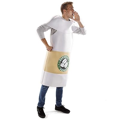 Buy Venti Hot Coffee Cup Halloween Costume Adult Unisex One Size Outfit Online In Bangladesh B08jqnsgk7