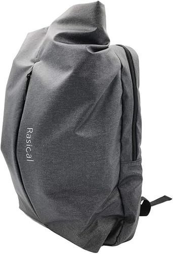 Amazon Rasical ラシカル ユニコーンバッグ バックパック リュックサック ミニマリスト 800g 軽量 防水 アウトドア 旅行 スポーツ メンズ レディース ダークグレー 表 ライトブルー 内 Rasical ラシカル メンズ