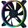 Razer Kunai Hydraulic 140MM aRGB PC Fan: Quiet, Powerful aRGB Fan - PWM Fan Controller Support & Connect Up to 8 Fans - Powered by Razer Chroma RGB - 1 Fan