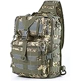 Tactical Sling Bag Pack Military Rover Shoulder Sling Backpack EDC Molle Assault Range Bag