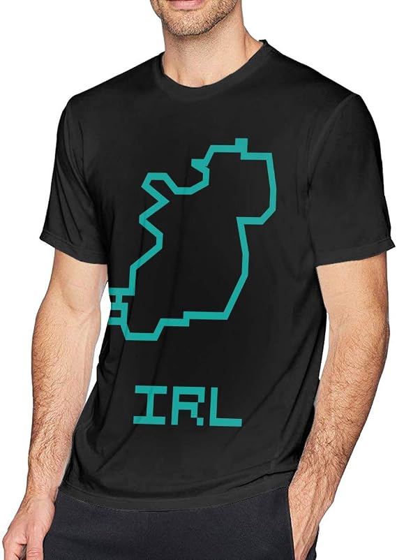 Amazon.com: Men's Ireland Country Map Short Sleeve Cotton T-Shirts
