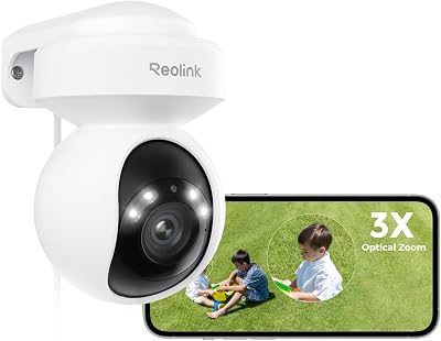 Reolink E1 Outdoor Pro 4K PTZ Wi-Fi 6 Security Camera Auto Tracking 3X Zoom